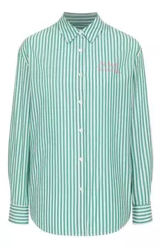 Хлопковая рубашка MC2 Saint Barth