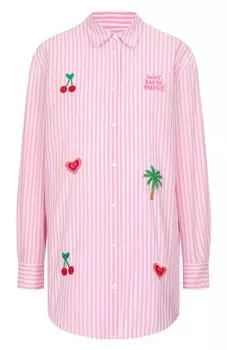 Хлопковая рубашка MC2 Saint Barth