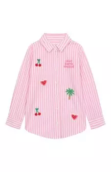 Хлопковая рубашка MC2 Saint Barth