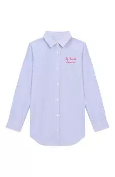 Хлопковая рубашка MC2 Saint Barth