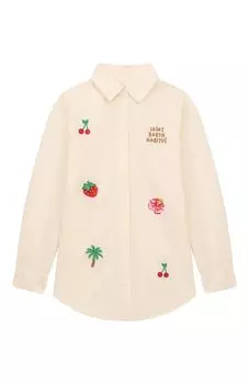 Хлопковая рубашка MC2 Saint Barth