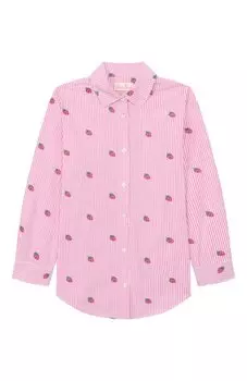 Хлопковая рубашка MC2 Saint Barth