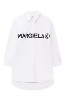 Хлопковая рубашка MM6