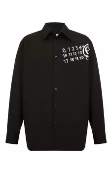 Хлопковая рубашка MM6