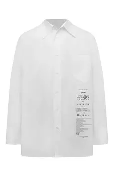 Хлопковая рубашка MM6