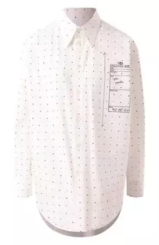 Хлопковая рубашка MM6