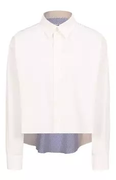 Хлопковая рубашка MM6