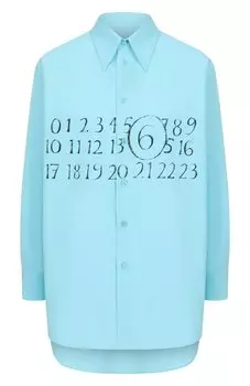 Хлопковая рубашка MM6