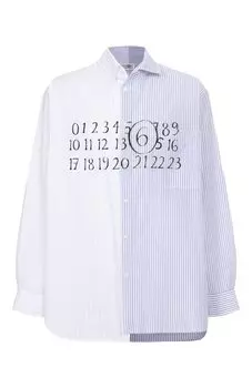 Хлопковая рубашка MM6