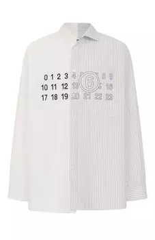 Хлопковая рубашка MM6