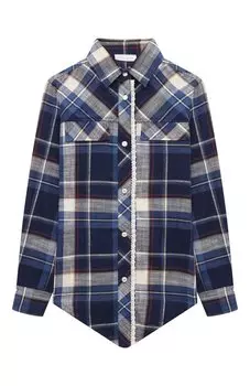 Хлопковая рубашка Monnalisa