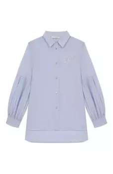 Хлопковая рубашка Monnalisa