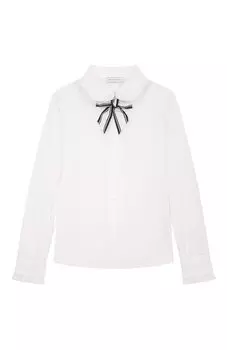 Хлопковая рубашка Monnalisa