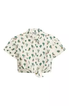 Хлопковая рубашка Moschino