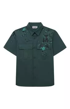 Хлопковая рубашка Moschino