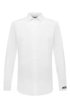 Хлопковая рубашка Moschino