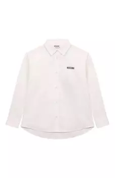 Хлопковая рубашка Moschino