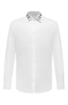 Хлопковая рубашка Moschino