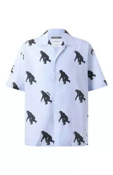 Хлопковая рубашка Moschino