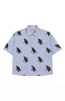 Хлопковая рубашка Moschino