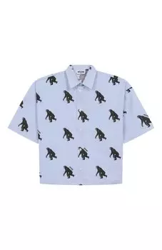 Хлопковая рубашка Moschino