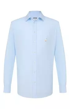 Хлопковая рубашка Moschino