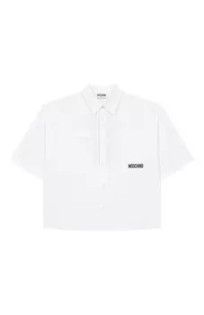 Хлопковая рубашка Moschino