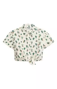 Хлопковая рубашка Moschino