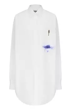 Хлопковая рубашка Moschino