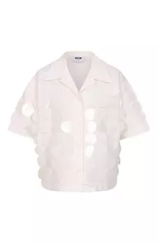 Хлопковая рубашка MSGM