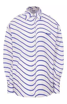 Хлопковая рубашка MSGM