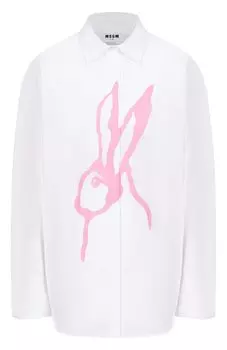 Хлопковая рубашка MSGM