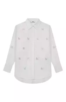 Хлопковая рубашка MSGM kids