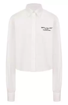 Хлопковая рубашка Off-White