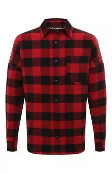 Хлопковая рубашка Palm Angels