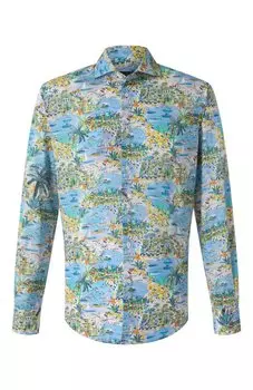 Хлопковая рубашка Paul&Shark