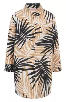 Хлопковая рубашка Persona by Marina Rinaldi