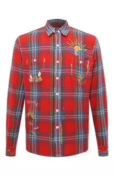 Хлопковая рубашка Polo Ralph Lauren