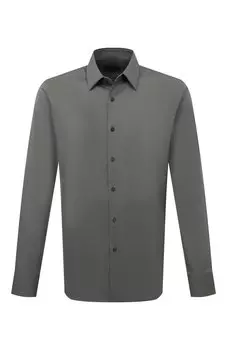 Хлопковая рубашка Prada