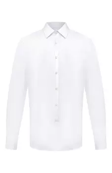 Хлопковая рубашка Prada