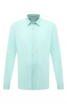 Хлопковая рубашка Prada