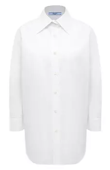 Хлопковая рубашка Prada