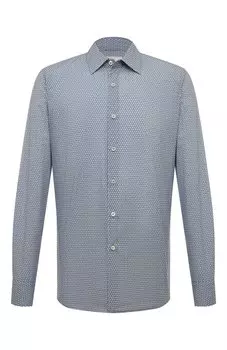 Хлопковая рубашка Prada