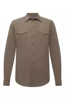 Хлопковая рубашка Ralph Lauren