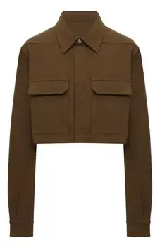 Хлопковая рубашка Rick Owens