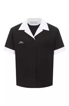 Хлопковая рубашка ROWEN ROSE