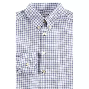 Хлопковая рубашка с воротником button down Kiton