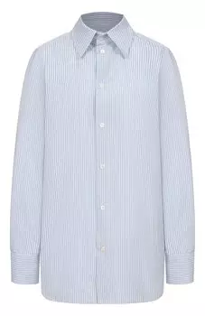 Хлопковая рубашка Saint Laurent