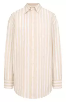 Хлопковая рубашка Saint Laurent