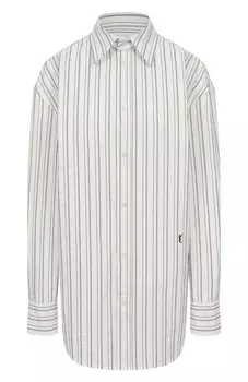 Хлопковая рубашка Saint Laurent